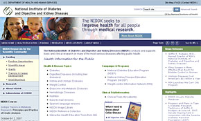 NIDDK website