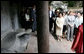 Mrs. Laura Bush is joined by other spouses of APEC leaders Saturday, Nov. 18, 2006, as they tour the Temple of Literature in Hanoi, site of the 2006 APEC summit. White House photo by Shealah Craighead