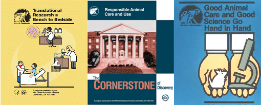 Photo of Laboratory Animal Care and Use Section banner.