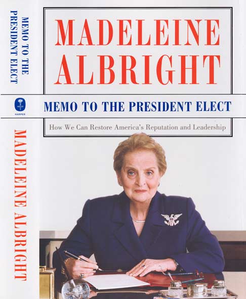 Cover of Madeleine Albright's book.