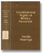 Constitutional Rights of Military Personnel