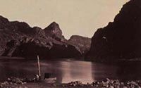 Black Cañon Looking Above from Camp 8, Colorado River, Arizona