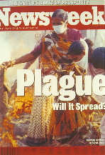 Newsweek report on outbreak in India, 1996.