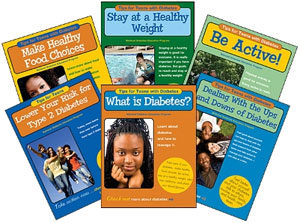 New Tip Sheets for Teens with Diabetes Series covers