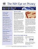 NIH Eye on Privacy November 2008