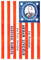Lincoln campaign banner