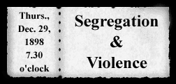 Segregation & Violence ticket