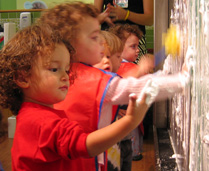 Children participate in PlayWorks™ at the Children's Museum of Manhattan