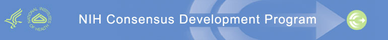 Banner for the NIH Consensus Development Program