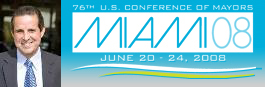 Incoming U.S. Conference of Mayors President and 76th Annual Conference host Miami Mayor Manny Diaz
