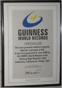 Guinness World Record Citation