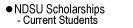 NDSU Scholarships - Current Students