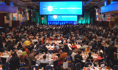 2,300 grantees, clinicians and researchers packed the main ballroom on the opening day of the Ryan White meeting.