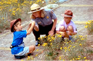 Junior Rangers explore Rocky Mountain National park with a park ranger