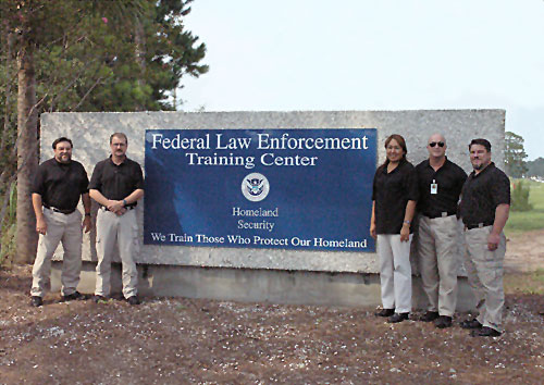 Photo of IHS Emergency Services staff attending the Physical Security Training Program in Glynco, GA