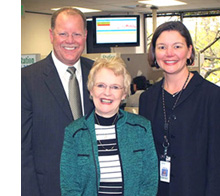 Jim Williams (WAPC Executive Director), Dr. Elizabeth Duke (Administrator), Jennifer Abermanis (WAPC Board of Directors)