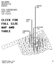 thumbnail of map of earthquakes in each oklahoma county