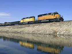 Photo of a freight train