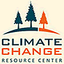 Graphic of logo for the Climate Change Resource Center (CCRC) web site. 