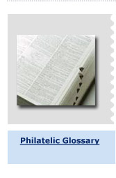 Philatelic Glossary Image and Link to Glossary