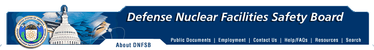 Defense Nuclear Facilities Safety Board