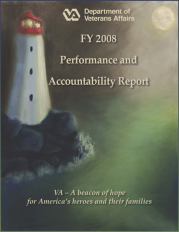 Cover Graphic of the Fiscal Year 2008 VA Performance and Accountability Report