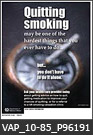 Smoking Cessation poster name VAP_10-85_P96191