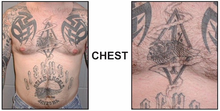 Paul Eischeid - Chest Tattoos