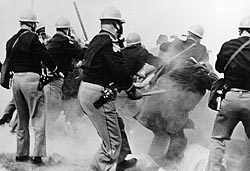 Alabama police attack Selma-to-Montgomery Marchers