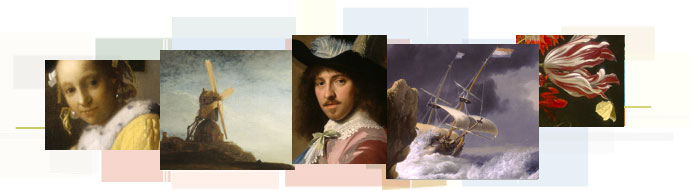 Dutch Art Image Details from the Painting in the Dutch Golden Age Teaching Packet