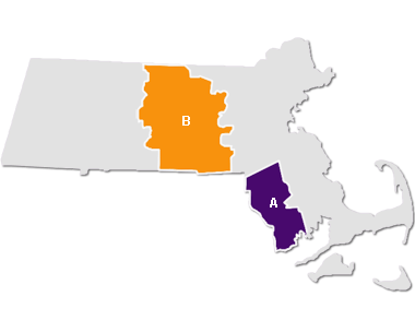Map of Massachusetts