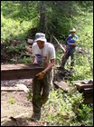 Photo of volunteer workers