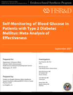 Self-Monitoring of Blood Glucose in Patients with Type 2 Diabetes Mellitus: Meta Analysis of Effectiveness