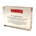 N-07-3401 - Authentic Government Red Tape Paperweight