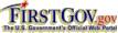 [logo] firstgov.gov is the official web portal to U.S. Government web sites