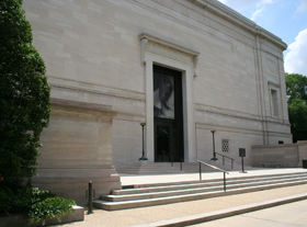 image: National Gallery of Art, West Building, 7th Street Entrance