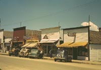 On main street of Cascade