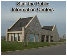 Staff the Public Information Centers