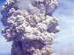 Soufriere Hills Volcano erupting