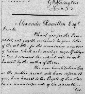 George Washington Letter