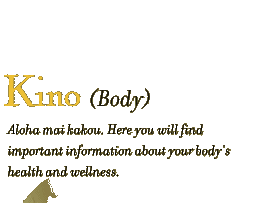 Here you will find information about your bodys health