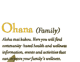 Here you will find community-based health information
