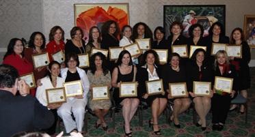 NHLI Graduates Group photo holding diplomas
