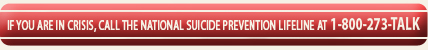 If you are in crisis, call the National Suicide Prevention Lifeline at 1-800-273-TALK