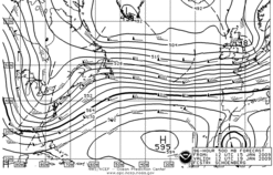 Latest 96 hour Atlantic 500 mb forecast--High Seas