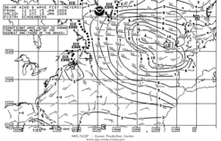 Latest 96 hour Atlantic wind & wave forecast