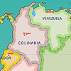 Map of Colombia