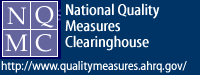 National Quality Measures Clearinghouse - graphic link