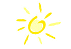 Animated Sun Graphic