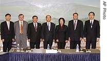 北韩能源援助会谈与会代表